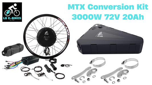 3000W 72V 20Ah Conversion Kit Combo