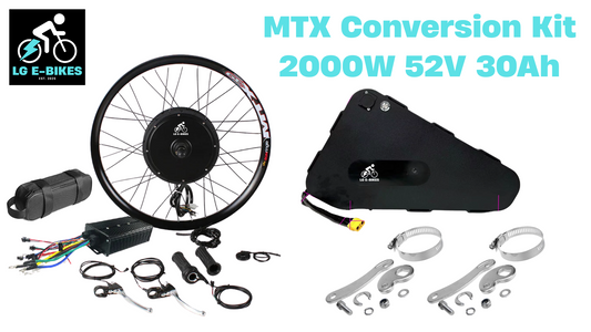 2000W 52V 30Ah Conversion Kit Combo
