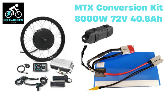 8000W 72V 40.6Ah Conversion Kit Combo